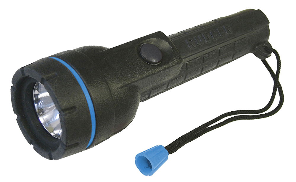 Lighthouse Krypton Rubber Torch - 2xAA