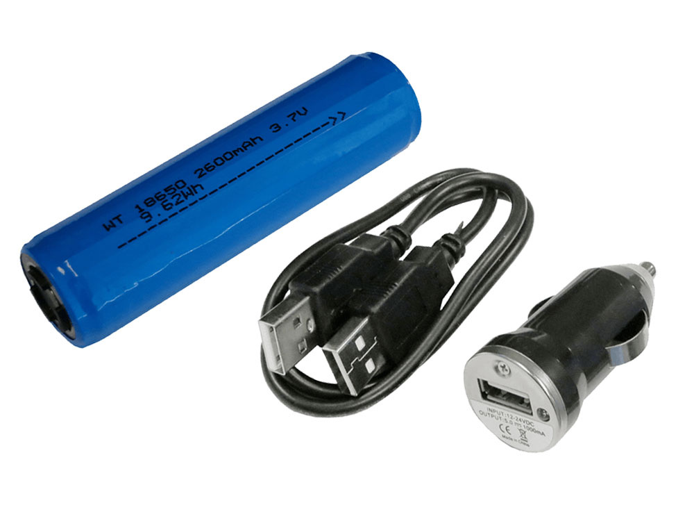 EU Plug AC Wall Charger For 18650 Batteries - Model 18033-EU - No Batteries Included