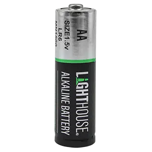 Lighthouse AA 1.5V Alkaline Batteries - Pack of 24