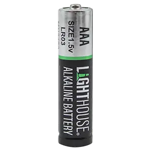 Lighthouse AAA 1.5V Alkaline Batteries - Pack of 24