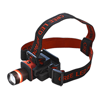 Lighthouse 3W LED Cap Light with Headband - 3xAAA