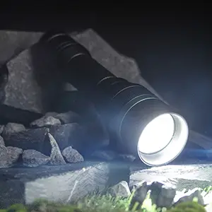 Lighthouse LED Focus Beam Hand Torch - Rechargeable