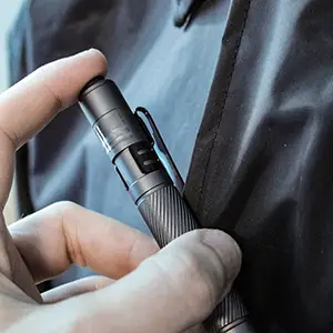 Lighthouse LED Focus Beam Pen Torch - Rechargeable