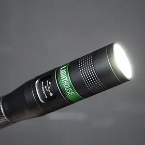 Lighthouse LED Focus Beam Pen Torch - Rechargeable
