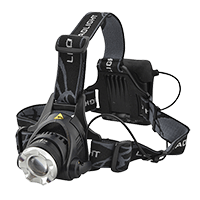 Lighthouse elite 3W LED Zoom Headlight - 4xAA
