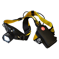 Lighthouse 3W LED Focus Headlight - 3xAAA