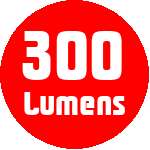 300 Lumens